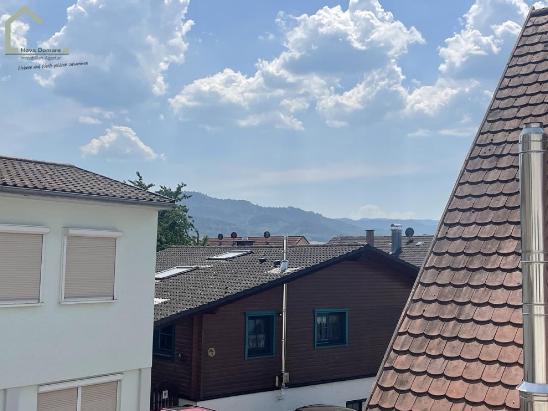 Aussicht vom Balkon