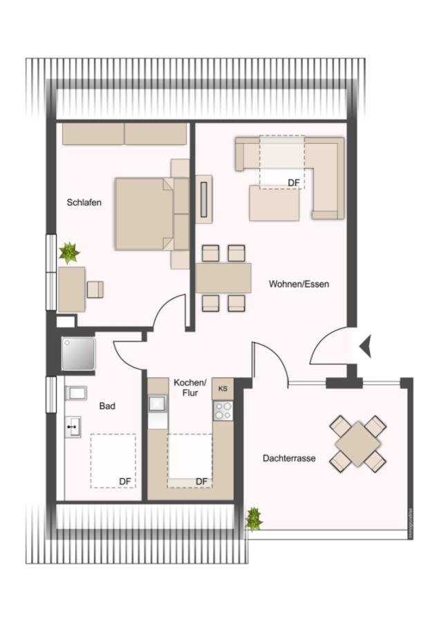 Wohnungsgrundriss