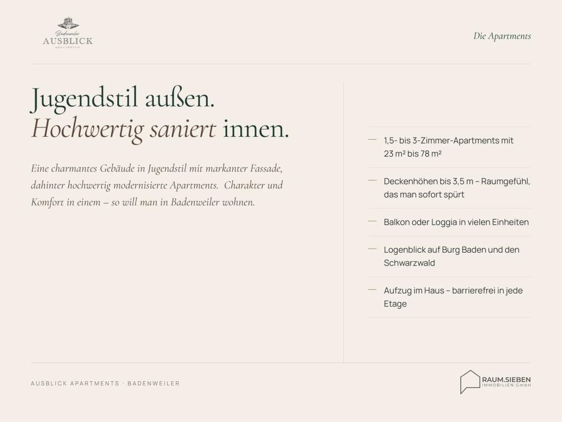 Die Apartments