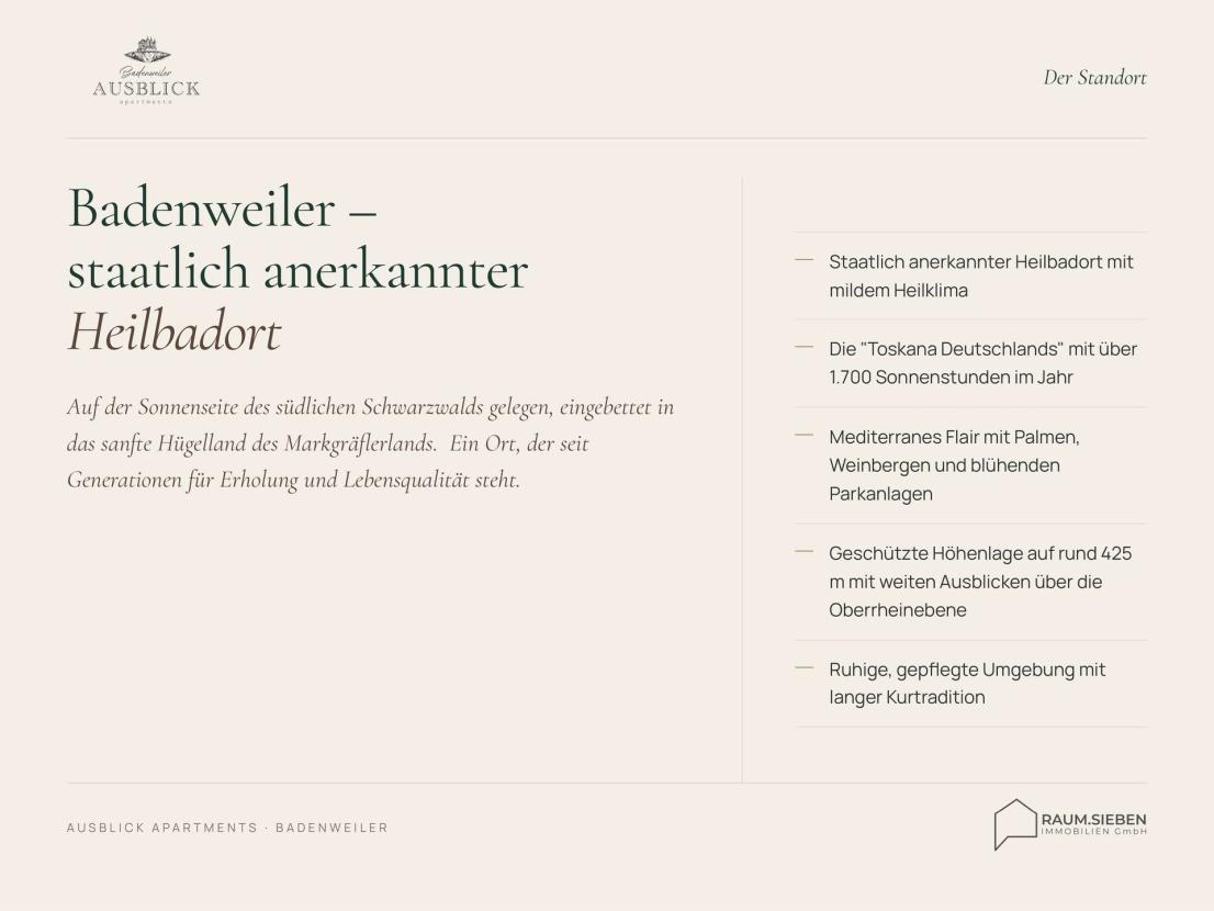 Der Standort
