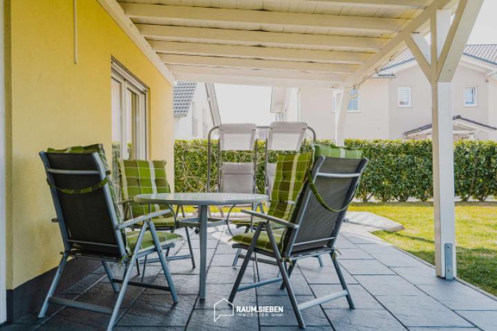 Terrasse Westausrichtung