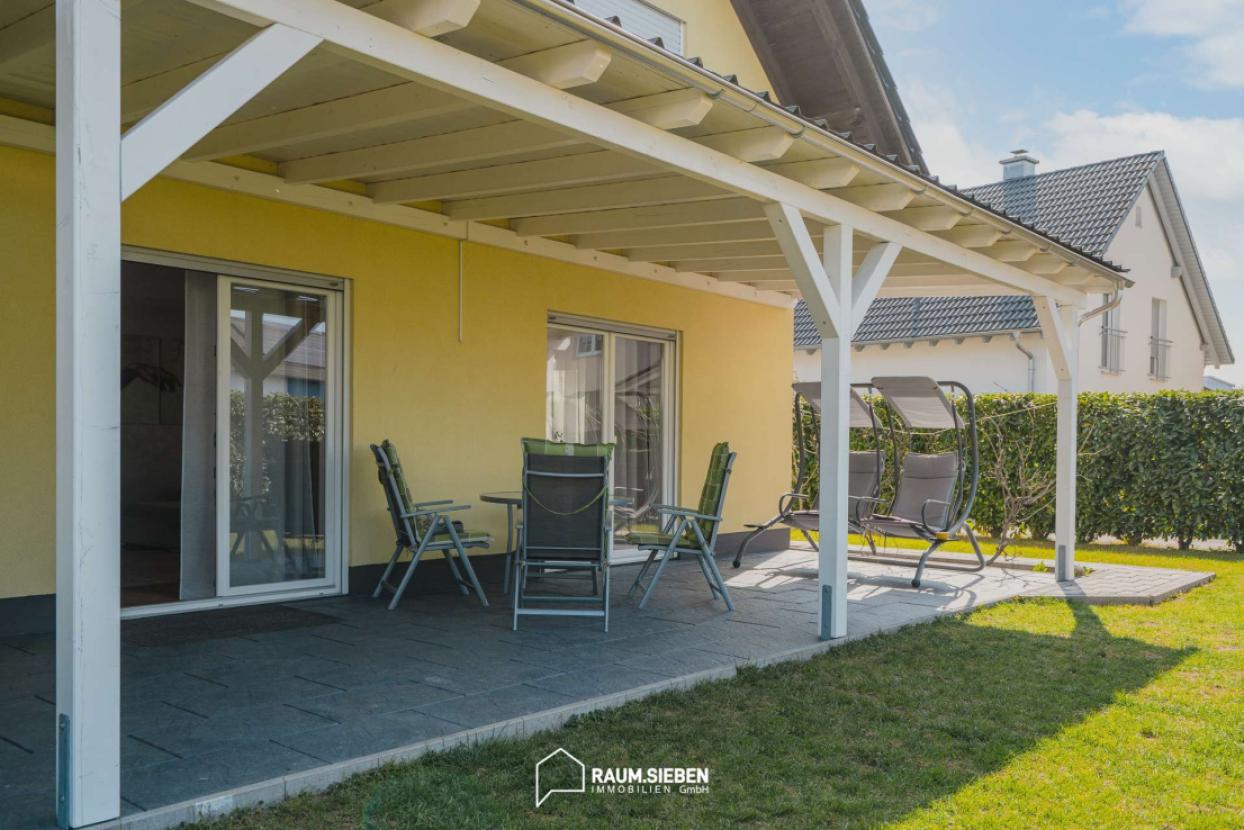 Überdachte Terrasse