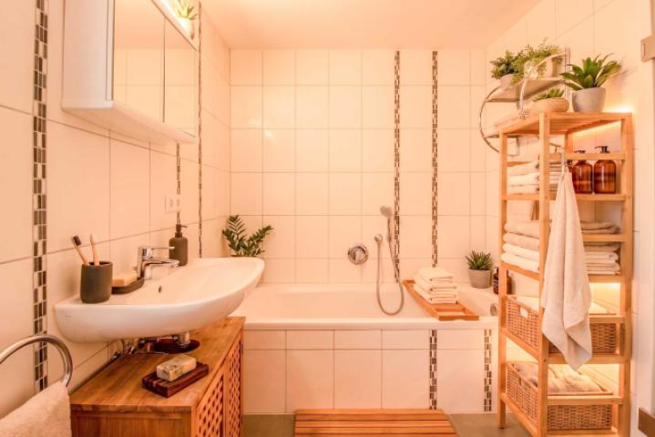 Badezimmer kleines Haus