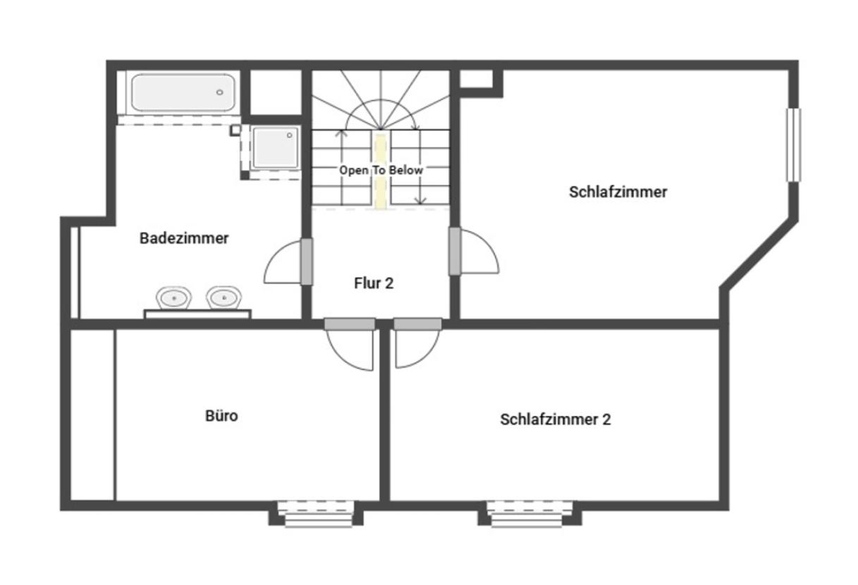 Grundriss Skizze OG