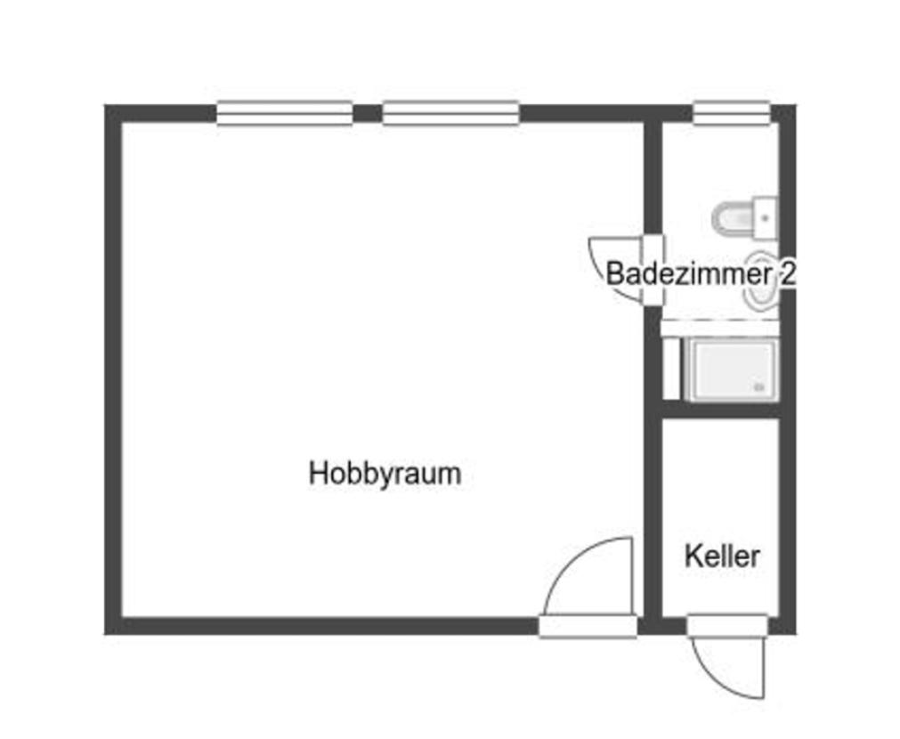 Grundriss Skizze UG