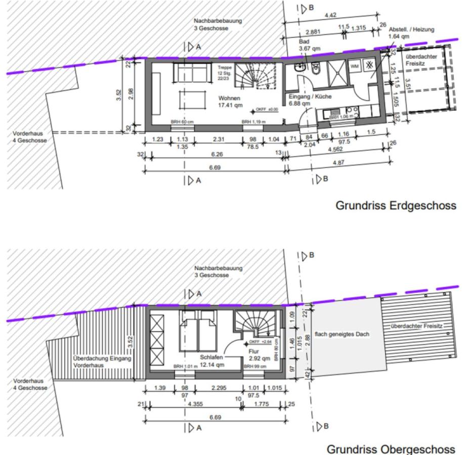 Grundriss Skizze Nebengebäude