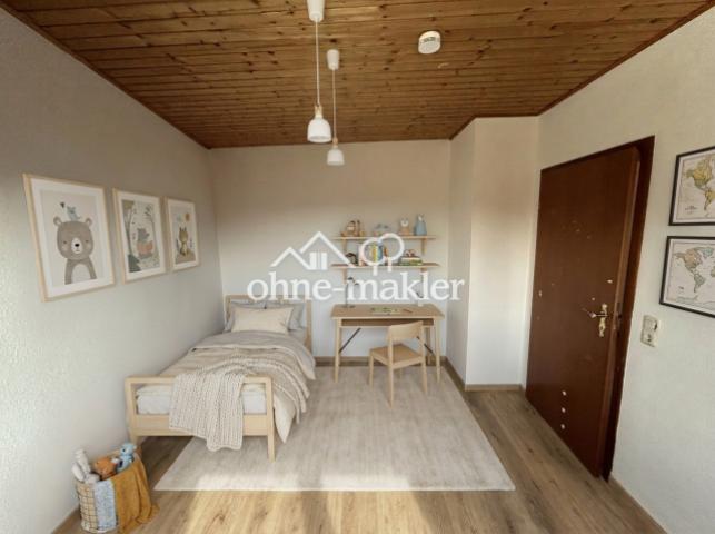 Kinderzimmer KI-möbliert