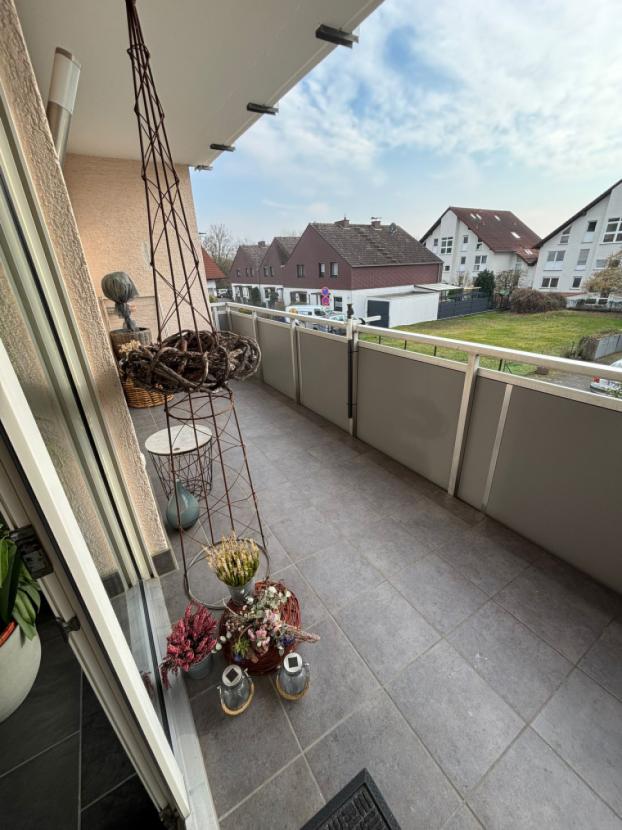 schöner Balkon
