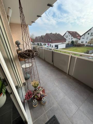 schöner Balkon