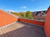 schöne Dachterrasse