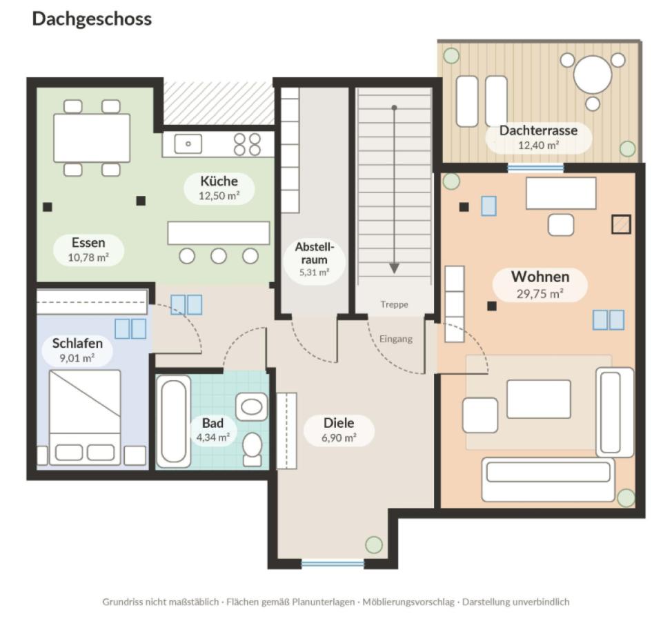Grundriss Dachgeschoss