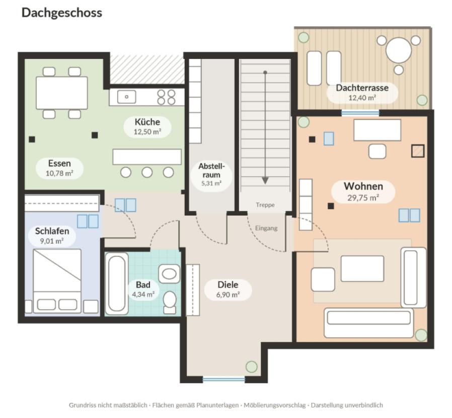 Grundriss Dachgeschoss