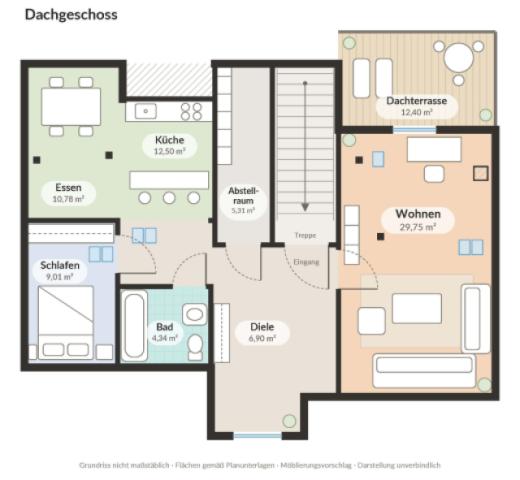 Grundriss Dachgeschoss