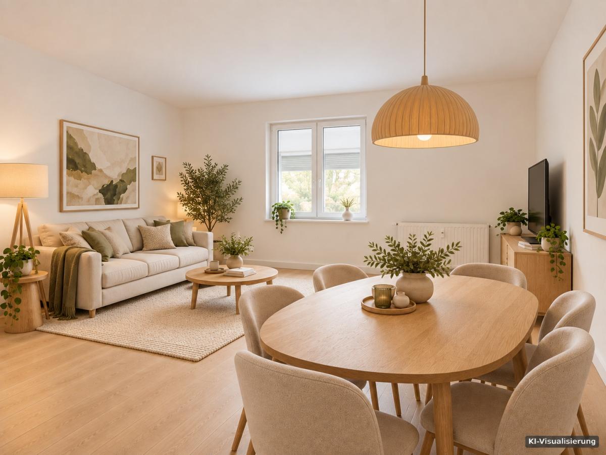 Wohn,- Esszimmer (KI)