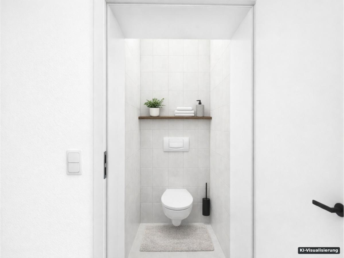 Gäste WC  (KI-Visualisierung)