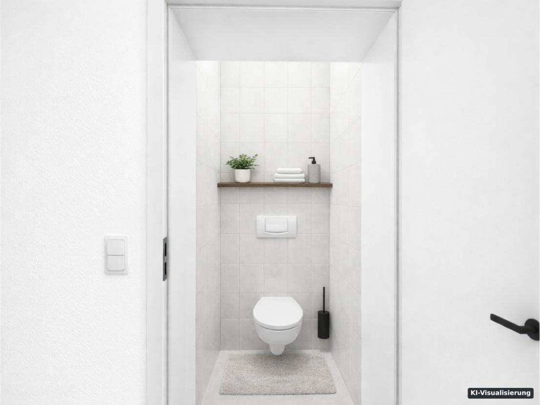 Gäste WC  (KI-Visualisierung)