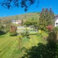 Garten, Blick auf den Arzberg