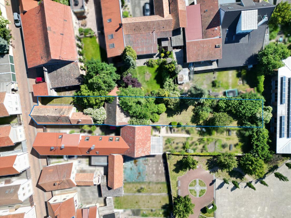 Eingezeichnetes Grundstück