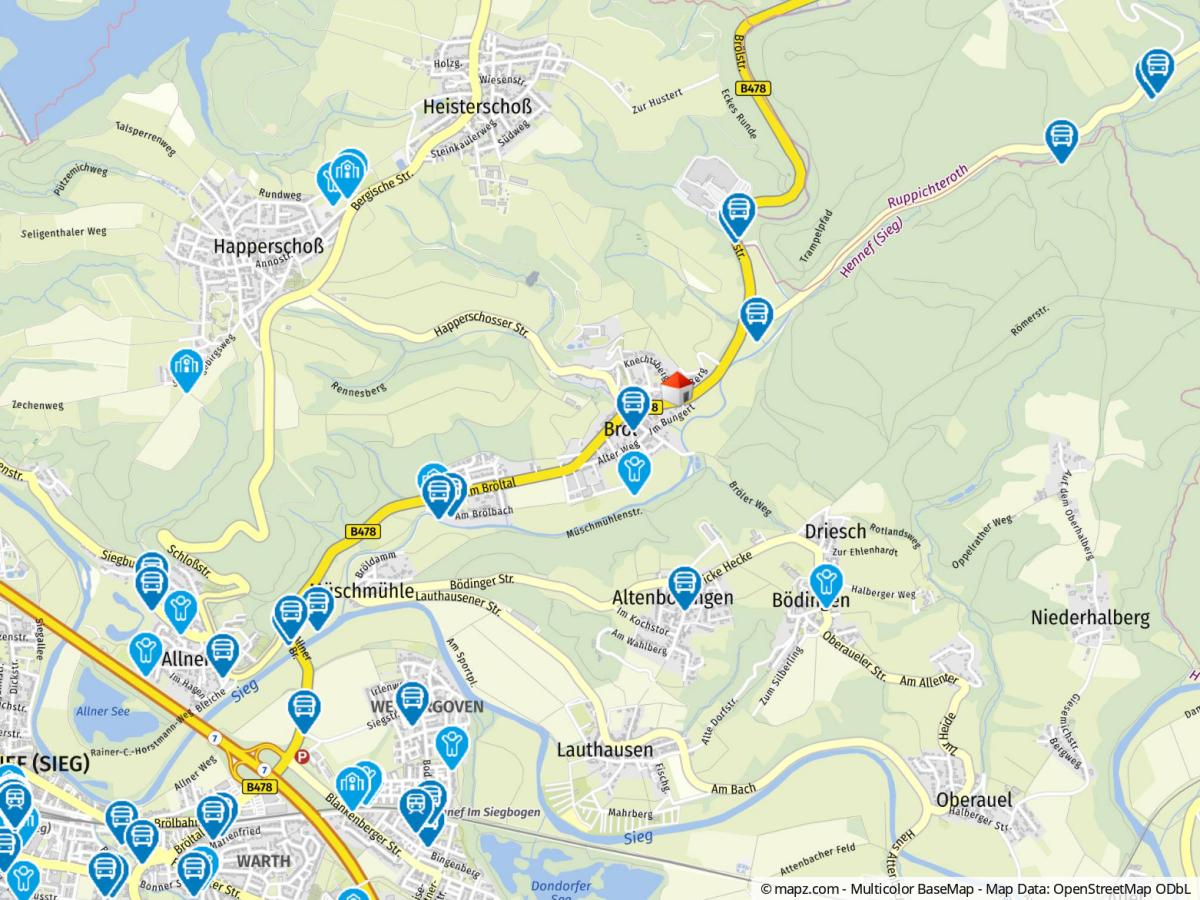 Lageplan