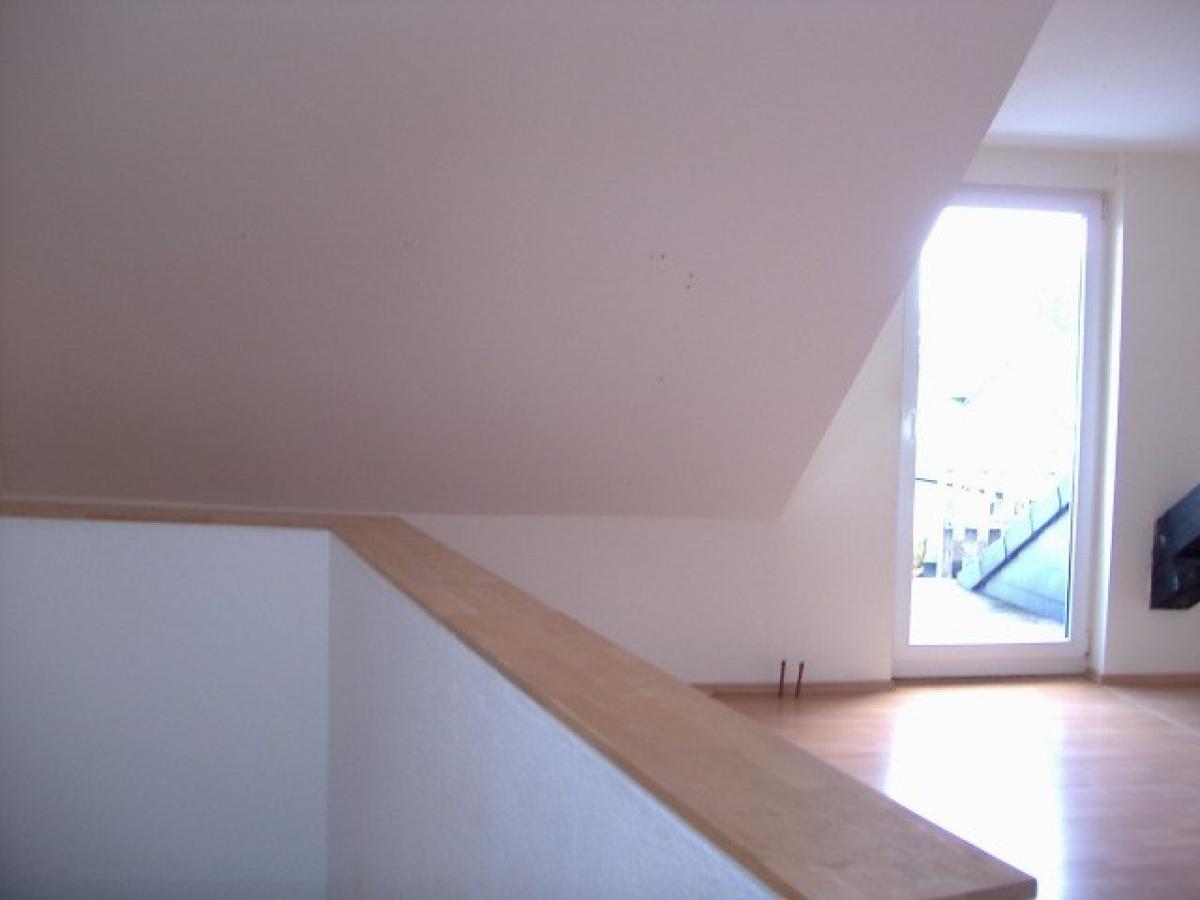 Große Wohnung oben