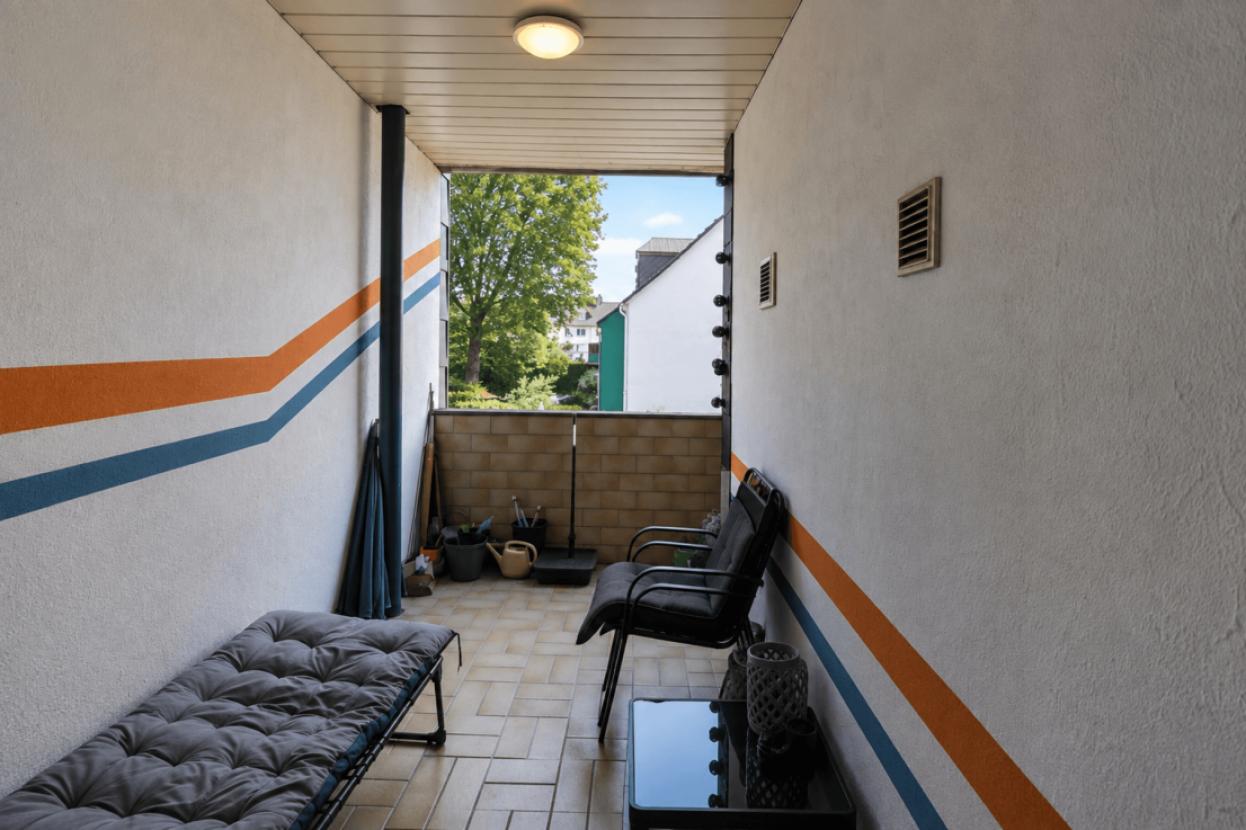 Ansicht Balkon