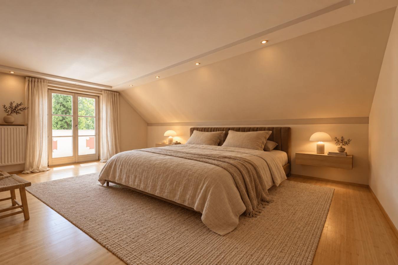 Schlafzimmer Hauptwohnung OG