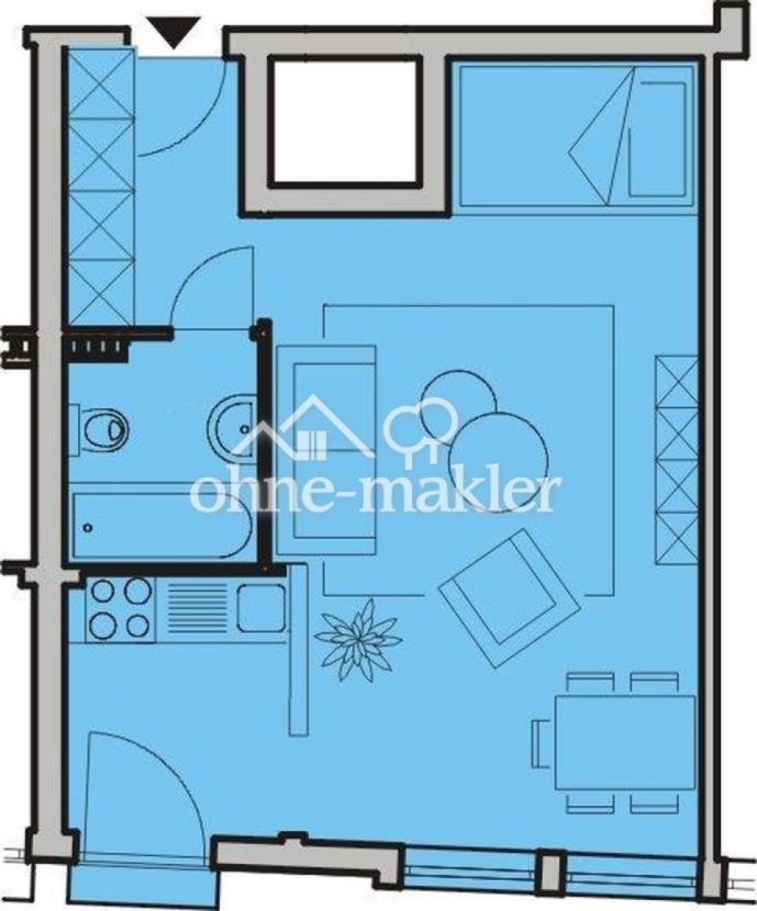 Grundriss WE 9