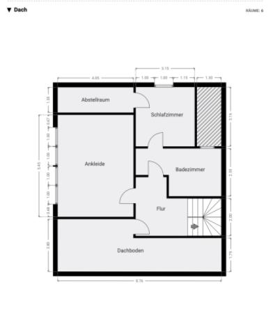 Grundriss Haus 2 DG
