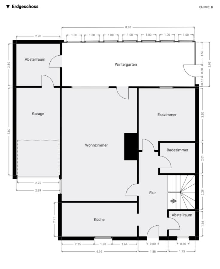 Grundriss Haus 2 Erdgeschoss 