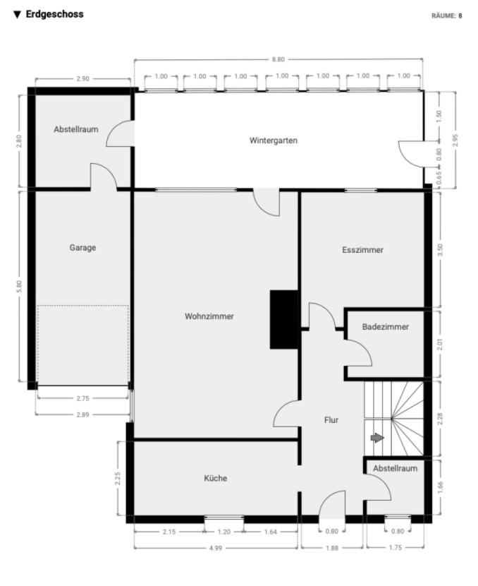 Grundriss Haus 2 Erdgeschoss 