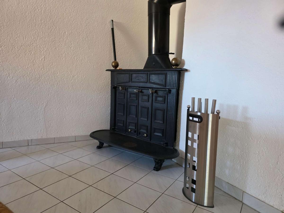Ofen im Wohnzimmer