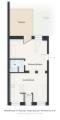 Grundriss Whg. 1 – Erdgeschoss links mit Terrasse