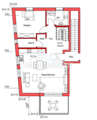 1. Dachgeschoss