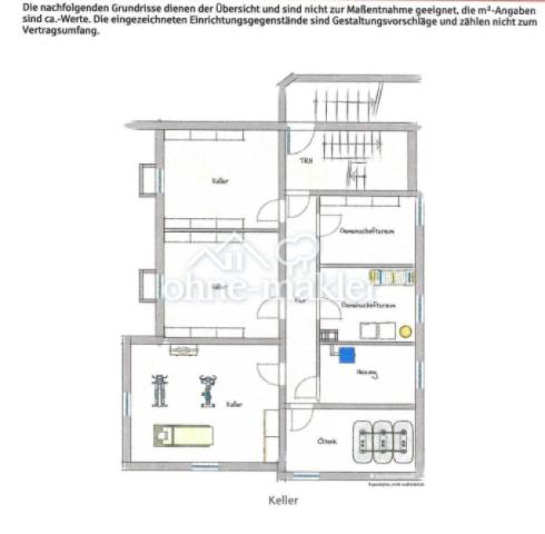 Grundriss Untergeschoß