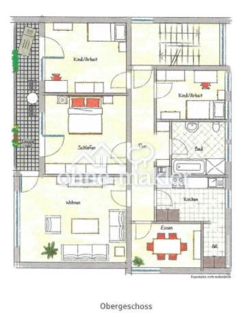 Grundriss 1. Stock