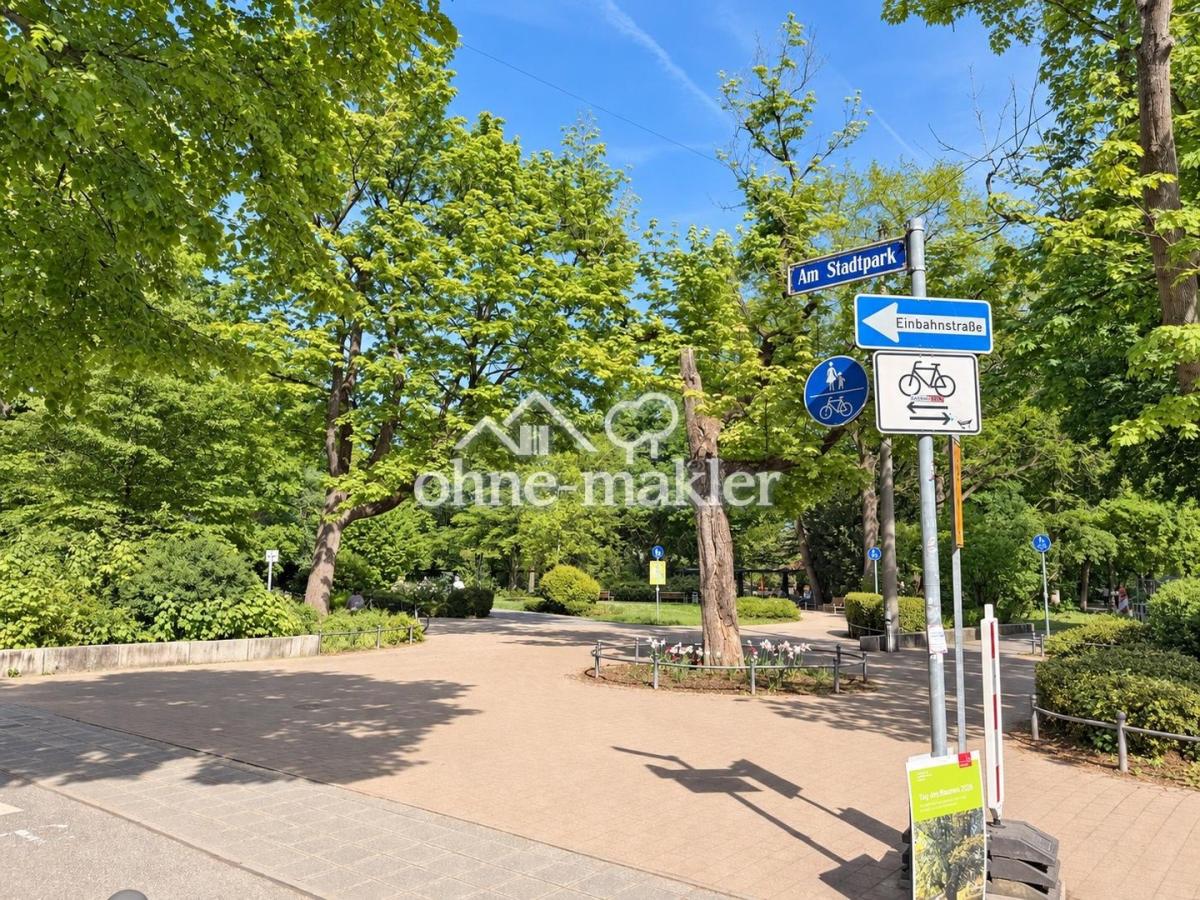 Stadtpark · Eingang · Umgebung