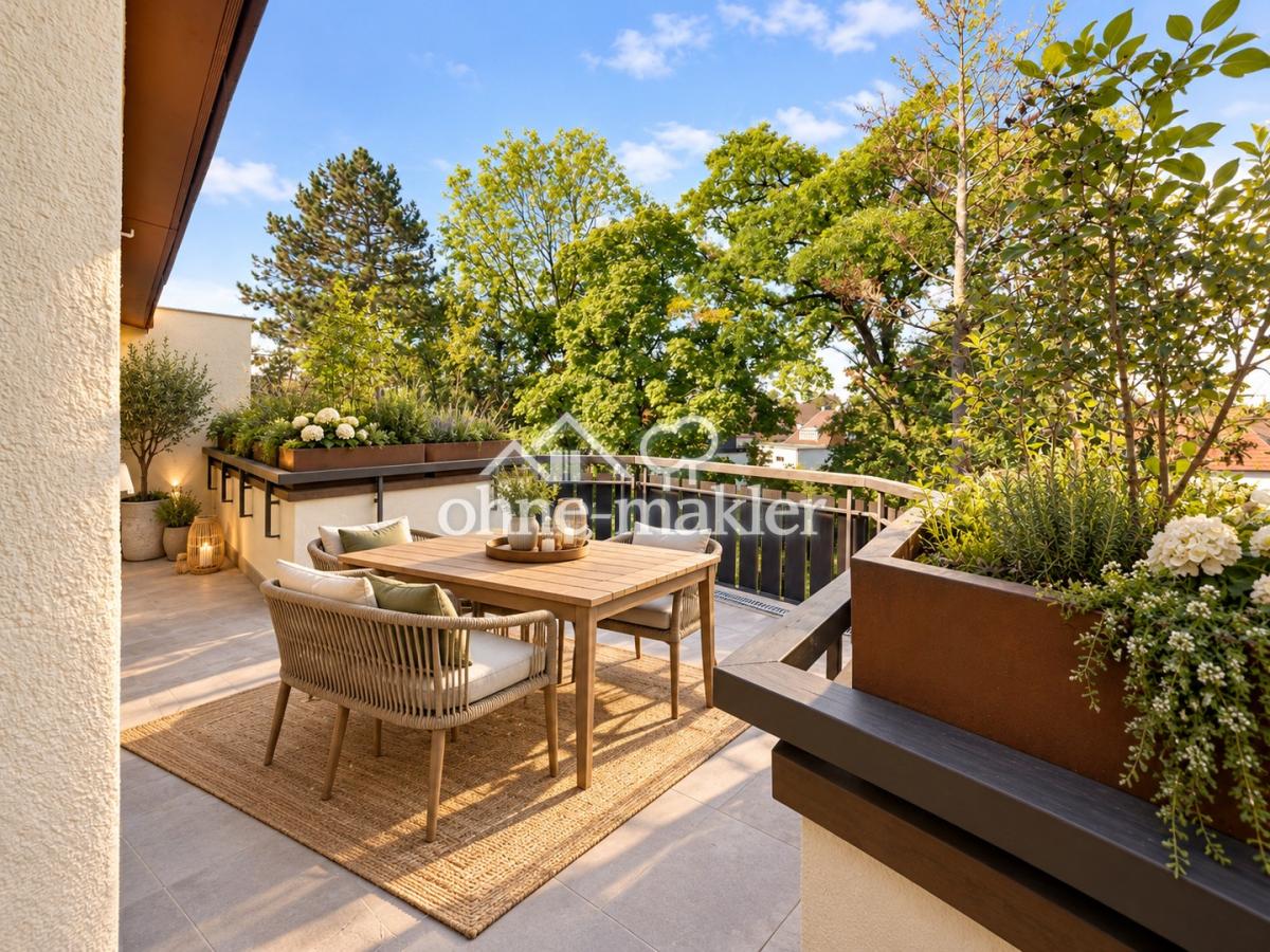 Balkon visualisiert