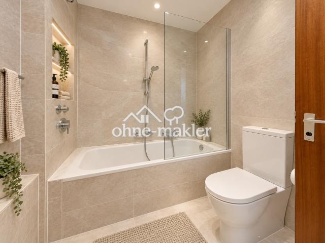 Badezimmer visualisiert