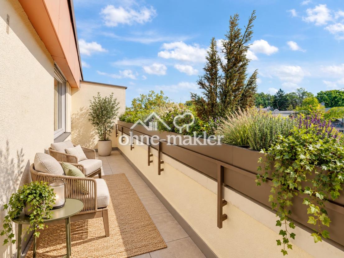 Balkon visualisiert