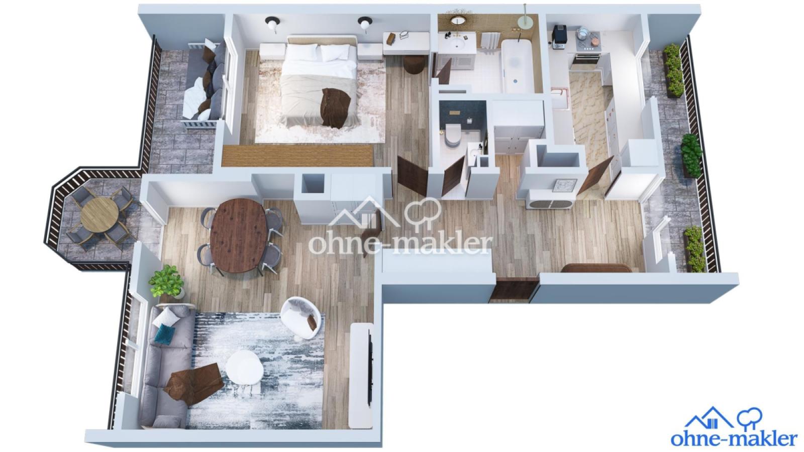 3D-Grundriss