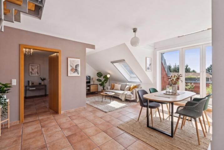 Wohnzimmer - Ansicht 1 - Staging