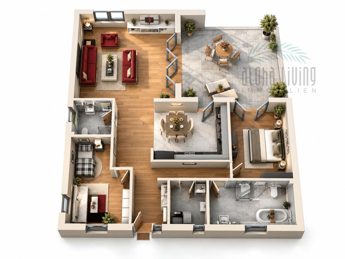 3D-Grundriss
