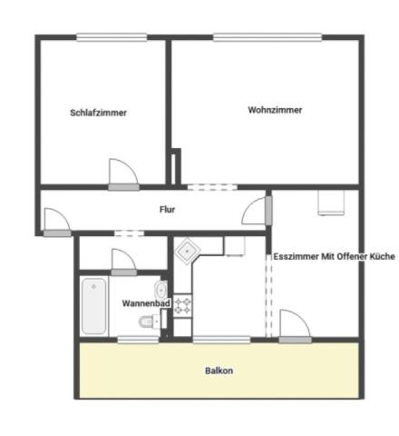 Grundriss 1. Obergeschoss