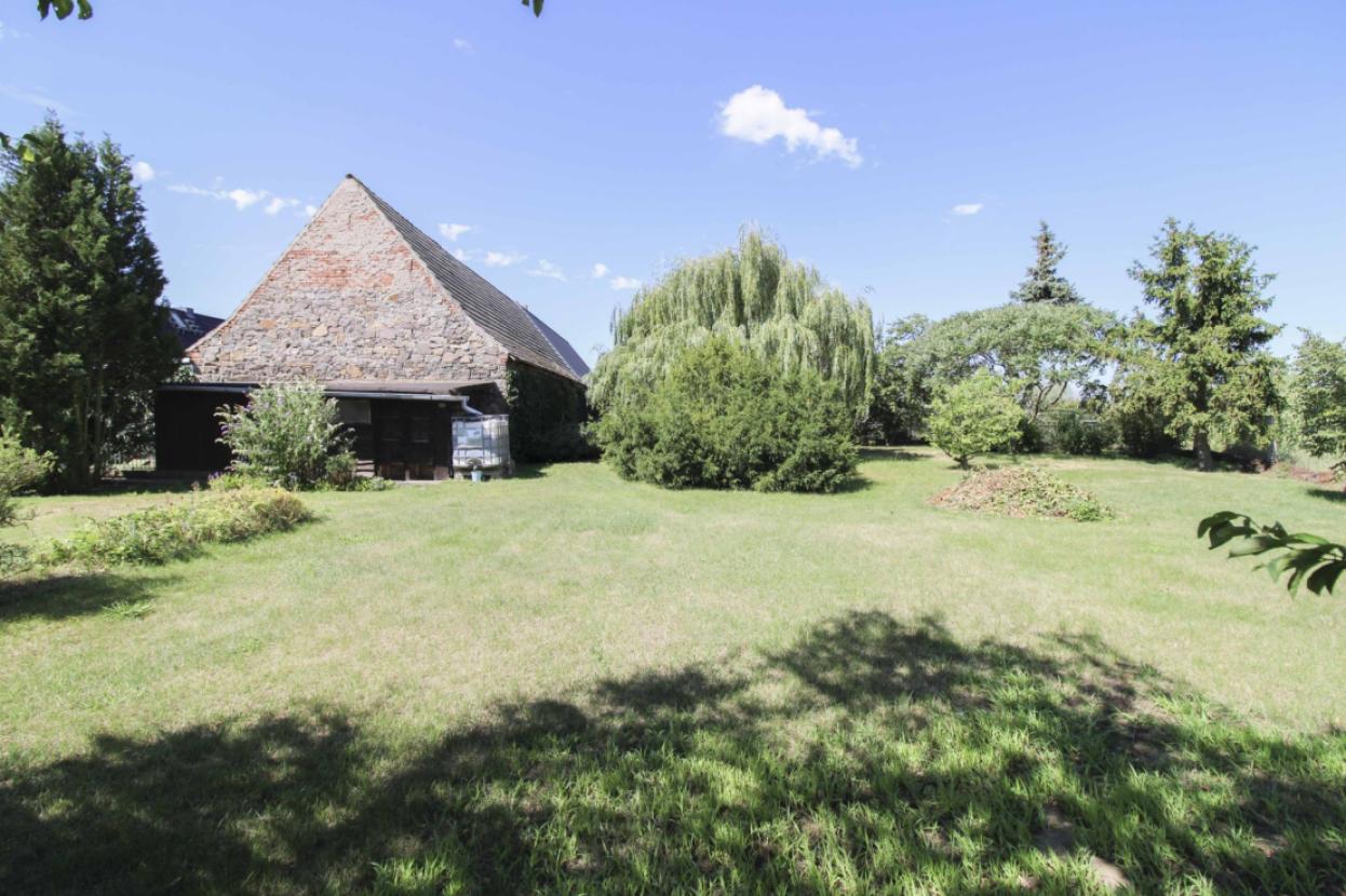 Garten hinter der Scheune