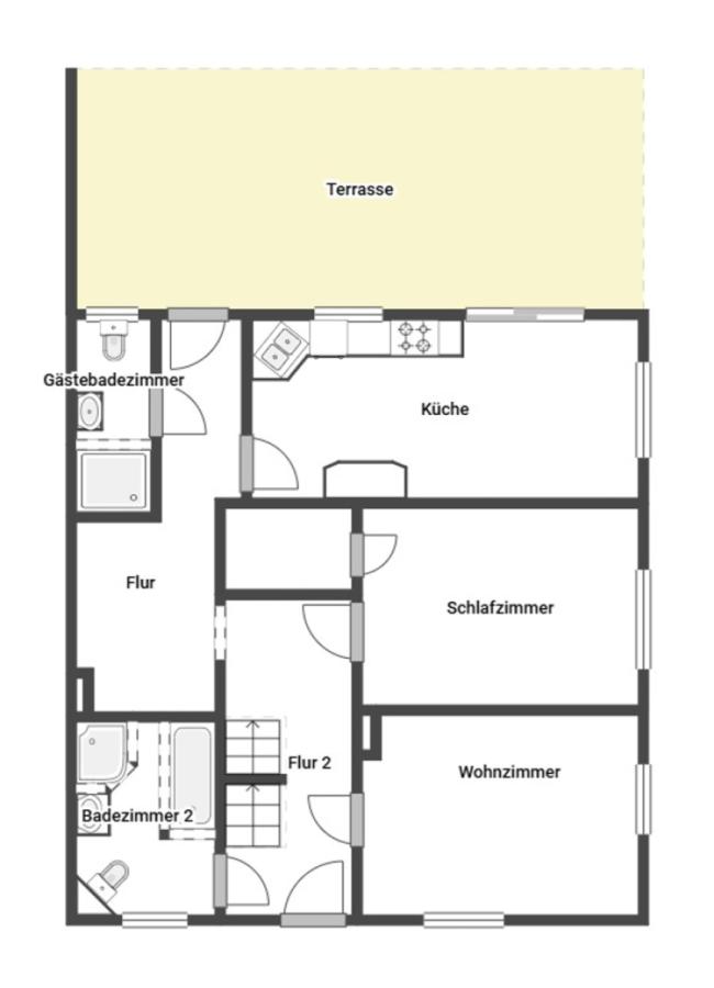 Grundriss Skizze EG