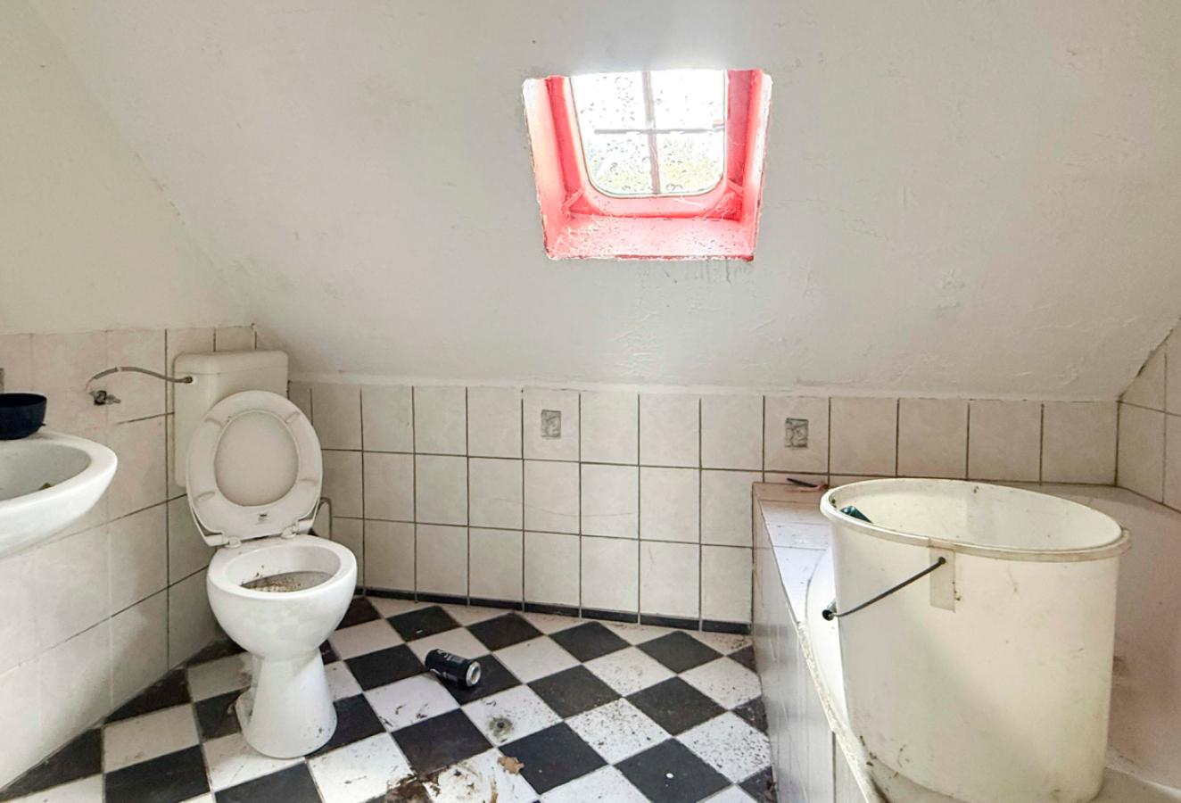 Badezimmer leere Einheit