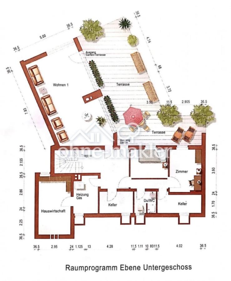 Grundriss UG