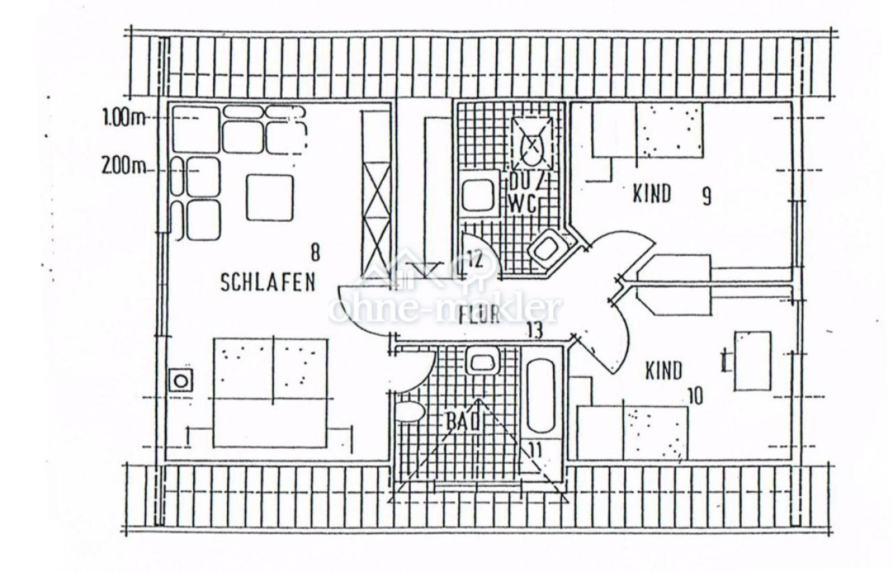 Grundriss Obergeschoss