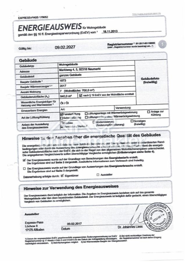 Energieausweis