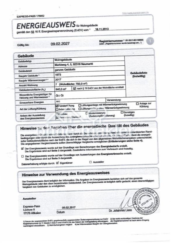 Energieausweis